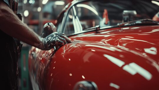 Les etapes de poncage essentielles pour reussir un raccord de peinture en carrosserie